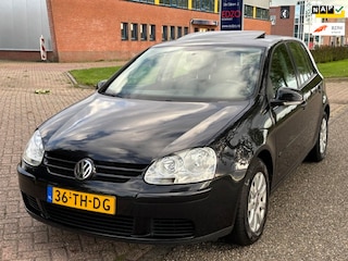 Volkswagen Golf 1.6 FSI Comfortline 5-Drs Automaat ECC Navi Cruise LMV 15" Leder Sportstoelen Schuif-/kanteldak Dealeronderh. Apk!