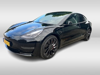 Tesla Model 3 Performance AWD 75 kWh / 1e Eign. / FACELIFT / Autopilot / Panoramadak / Camera / Leder / 20'' / Leder / Premium Audio / Warmtepomp