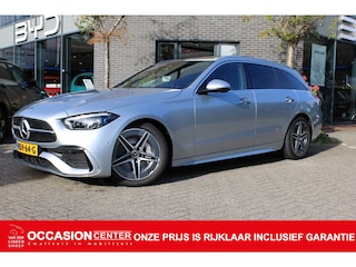 Mercedes-Benz C-klasse Estate 180 AMG Line Pano/Leder-stof/18"/360cam/Laserled/Burmeister/Winter