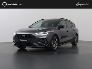 Ford Focus Wagon 1.0 EcoBoost Hybrid ST Line X 155pk Automaat | Panoramadak | Afn. Trekhaak | Winterpakket | Parkeercamera | Cruise Control |