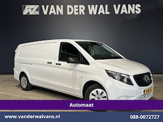 Mercedes-Benz Vito 114 CDI 136pk 9G-Tronic Automaat L3H1 Euro6 Airco | Camera | Apple Carplay | Cruisecontrol | 2500kg Trekhaak Android Auto, Parkeersensoren, Bumper in de kleur