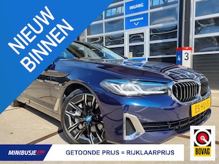 BMW 545e xDrive 394pk. / Individual Tansanitblau / Laser / 20 inch / Comfortstoelen / ACC / Luxury Line