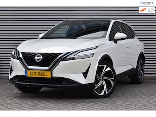Nissan Qashqai 1.3 MHEV 158-PK Tekna+, Airco, Ecc, Cruise, Camera, Leder.