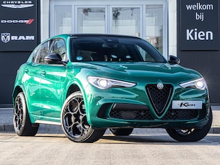 Alfa Romeo Stelvio 2.9 V6 AWD Quadrifoglio | Pano | Harman & Kardon | Memory stoelen | Stoel & stuurverwarming