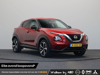 Nissan Juke 1.0 DIG-T Tekna | All Season Banden | Rondomzicht Camera | Stoel, Stuur en Voorruitverwarming |