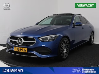 Mercedes-Benz C-klasse 180 Luxury Line | Panoramadak | Stoelverwarming | Onderweg-naar-dealer