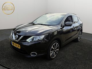 Nissan Qashqai 1.2 Tekna NAVI ZWART LEDER CAMERA