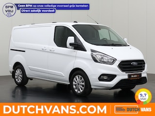 Ford Transit Custom 2.0TDCi 170PK Automaat Lang Limited | Dakdragers | Multimedia | Camera | 3-Zits | Trekhaak