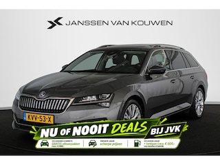 Skoda Superb Combi 1.4 TSI iV Style Panoramadak Matrix LED Memory Virtual Cockpit