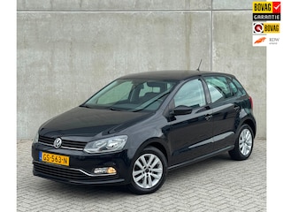 Volkswagen Polo 1.0 First Edition 5D 2014 Zwart AIRCO|CRUISE