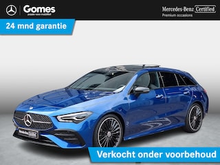 Mercedes-Benz CLA Shooting Brake 180 Star Edition AMG | Panoramadak | Nightpakket | Dodehoekassistent | Apple CarPlay | Android Auto | Sfeerverlichting | Stoelverwarming | Achteruitrijcamera | Elektrisch inklapbare buitenspiegels