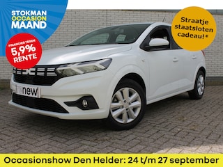 Dacia Sandero 1.0 TCe 100 PK ECO-G Expression | Trekhaak | Parkeersensoren achter | Apple car Play | Lage km stand |