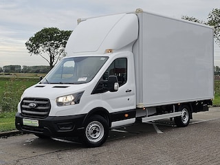 Ford Transit 350 2.0 TDCI Ambiente Skeletal Airco, Oh-historie, Laadklep, Zijdeur, Spoiler, Lat-om-Lat Betimmerd, NAP, Euro6,