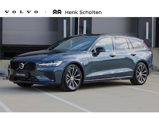 Volvo V60 T8 Plug-in hybrid AWD Plus Dark | Trekhaak | Panoramadak | Verwarmbare voorstoelen, achterbank en stuurwiel | Head-up display | 360 graden camera | Premium audio by Harman Kardon | Apple carplay/Android auto | Keyless |