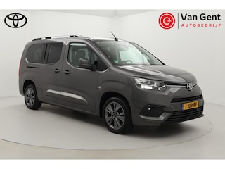 Toyota Proace City 7 pers. 1.2 Turbo Dynamic Long | Trekhaak | Tillift | Navigatie | Leder | Stoelverwarming | Dodehoek detectie | Parkeersensoren voor/achter | Camera | Keyless | Adaptive Cruise | Clima | 17 inch
