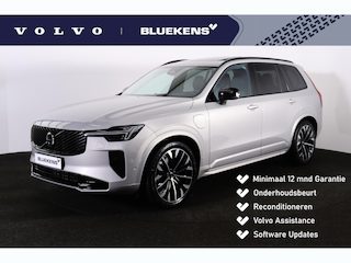 Volvo XC90 T8 Recharge AWD Ultra Dark - Luchtvering - Panorama/schuifdak - IntelliSafe Assist & Surround - 360º Camera - B&W Audio - Verwarmde voorstoelen, stuur & achterbank - Parkeersensoren voor & achter - Elektr. bedienb. voorstoelen met geheugen - Head up display - Draadloze tel. lader - Extra getint glas - 21' LMV