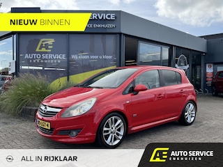 Opel Corsa 1.4-16V Cosmo AUT Rijklaar incl. beurt en 6m garantie | Super lage km stand met 100% automaat én OPC sport pakket | LMV | Mistlampen | Cruise | PDC | Airco