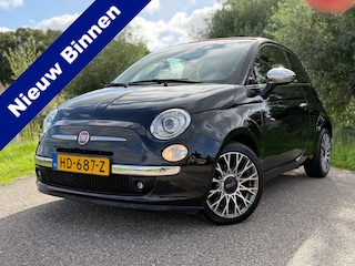 Fiat 500 0.9 TwinAir Rock / Cabrio / 86PK / Airco / Leder / Radio-CD Speler /