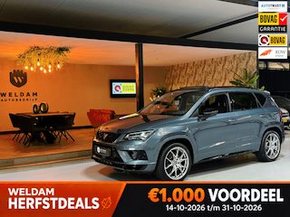 Cupra Ateca 2.0 TSI 4DRIVE|Pano|Leder/Alcantara|ACC|Lane|Beats|Camera|Dodehoek|Virtual Cockpit|19”|Rijklaar