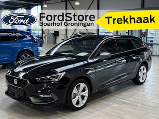 Seat Leon Sportstourer 1.5 TSI e-Hybrid PHEV 204 pk FR Business | Trekhaak | Stoel- en stuurwiel verwarming | Adapt. Cruise | Camera | 1/2 leer |