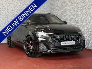 Audi Q8 60 TFSI E COMPETITION LUCHTVERING SOFT.CLOSE 23''LMV B&O ACHTERAS.BST VALCONA LEER TREKHAAK HEADUP CARBON.INT MATRIX/LASER NIEUWE ONGEBRUIKTE AUTO