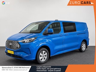 Ford Transit Custom 320 L2H1 Aut. Limited 71 kWh DC Dubbele Cabine Full LED Navi Camera LM Velgen PDC VA Cruise Control 2 Schuifdeuren
