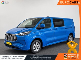Ford Transit Custom 320 L2H1 Aut. Limited 71 kWh DC Dubbele Cabine Full LED Navi Camera LM Velgen PDC VA Cruise Control 2 Schuifdeuren