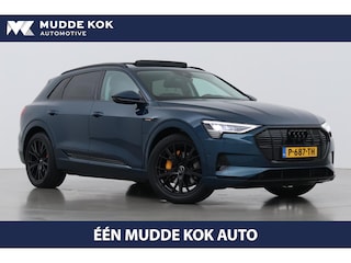 Audi e-Tron 55 Quattro Advanced 95 kWh | Luchtvering | Panoramadak | 360° Camera | Trekhaak | Memory | Stoelverwarming | ACC | 21 Inch