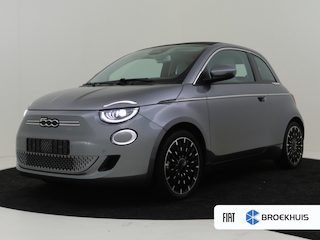 Fiat 500 La Prima 42 kWh l Leder l 17" l Adaptive Cr Control l Stuurverwarming l Cabrio! l Navigatie l Side Assist l