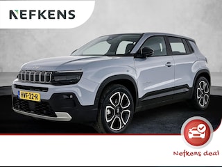 Jeep Avenger 1.2 110pk e-Hybrid Altitude Automaat | 1ste Eigenaar | Elektrische Klep | Navigatie | Apple Carplay/Android Auto | Climate Control | Adaptieve Cruise Control | Parkeersensoren Achter | Lederen Stuurwiel | LED Koplampen | JBL | Dodehoekdetectie |