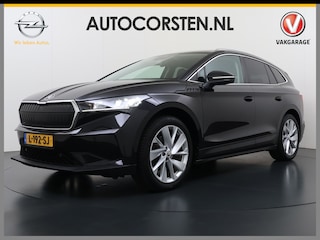 Skoda Enyaq iV 180PK SOH 91% 3-Zone Ecc Camera Navi Ecc Stoel+Stuurverwarming Android Auto Apple Carplay 60 P-Assist Cruise Control Privacy Glas Lmv 20" Isofix Lane Assist Keyless advanced 1e Eigenaar Origineel Nederlandse Auto
