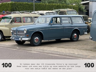 Volvo Amazon Combi Vroeg model, vers gespoten, nieuw chroom en rubbers, LPG