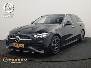 Mercedes-Benz C-klasse Estate 300 e AMG Line PHEV 313pk Dealer O.H | Trekhaak Af Fabriek | Adaptive Cruise | Camera | Digital Light | Alcantara Sportstoelen Memory & Verwarmd | Keyless | Sfeerverlichting | Apple Carplay | Blis | DAB | 18"L.M | Plug In Hybrid