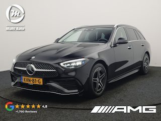 Mercedes-Benz C-klasse Estate 300 e AMG Line PHEV 313pk Dealer O.H | Trekhaak Af Fabriek | Adaptive Cruise | Camera | Digital Light | Alcantara Sportstoelen Memory & Verwarmd | Keyless | Sfeerverlichting | Apple Carplay | Blis | DAB | 18"L.M | Plug In Hybrid
