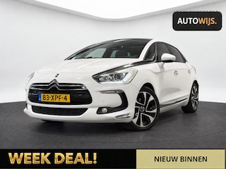 Citroën DS5 1.6 THP So Chic|AUT|LEDER|PANO|HUD|TREKHAAK|LED|GOED ONDERHOUDEN