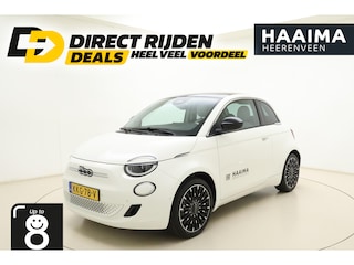 Fiat 500 Icon 42 kWh | DEMO | Glazen Panoramadak | Apple Carplay/Android Auto | Achteruitrijcamera | Climate control | Cruise control | Parkeersensoren | Stoelverwarming