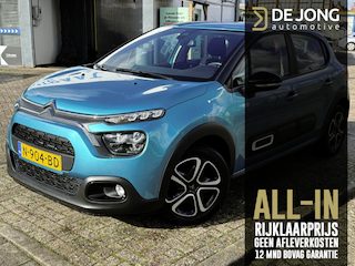 Citroën C3 1.2 PureTech Feel ALL-INRIJKLAARPRIJS/Apple Carplay/Parkeersensoren/Trekhaak/Lage kilometerstand