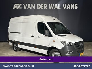 Mercedes-Benz Sprinter 317 CDI 170pk 9G-Tronic Automaat L2H2 Euro6 Airco | Camera | Navigatie | LED | Adaptieve Cruisecontrol Chauffeursstoel, Stoelverwarming, 270 Graden Achterdeuren, Parkeersensoren, Bijrijdersbank