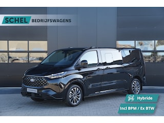 Ford Tourneo Custom 340 2.5 PHEV L2H1 Titanium X 232pk | ACC | Pano | B&O | Elek. schuifdeuren | 360 camera | Elek-Trekhaak | Prijs excl. BTW | Rijklaar