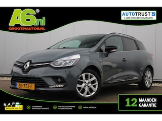 Renault Clio Estate 0.9 TCe Limited Nardo Grey 16 inch LMV Keyless Navigatie Carplay Airco Cruise Control