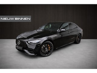 Mercedes-Benz C-klasse 300 e AMG Line | Panoramadak | Stoelverwarming | 360 Camera | Memory Seats | Dodehoekdetectie | Keyless | Ambiance Verlichting | Cruise Control | Navigatie | Leer
