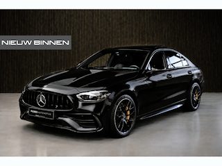 Mercedes-Benz C-klasse 300 e AMG Line | Panoramadak | Stoelverwarming | 360 Camera | Memory Seats | Dodehoekdetectie | Keyless | Ambiance Verlichting | Cruise Control | Navigatie | Leer