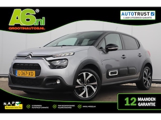 Citroën C3 1.2 PureTech Shine Navigatie Achteruitrijcamera 17 inch LMV Carplay Android Clima Cruise Rijstrooksensor