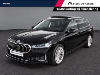 Skoda Superb 1.5TSI 150kW/204PK PHEV Laurin & Klement · Panoramadak · Leder · Trekhaak · 360°Camera · Garantie t/m 04-06-2030 of 100000km.