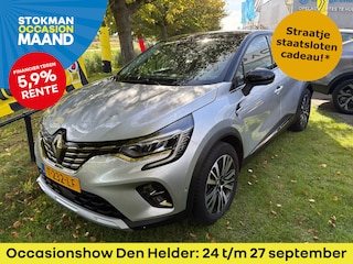 Renault Captur 1.6 E-Tech full hybrid 145 PK iconic | Lederen bekleding en stoel elektrisch bedienbaar | 360 camera | Stoelverwarming voor |