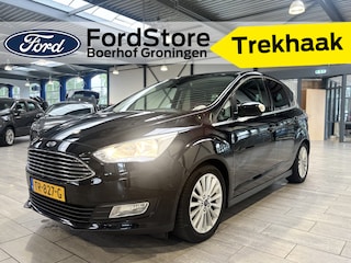 Ford C-MAX EcoBoost 125 pk Titanium | Trekhaak | Camera | Voorruitverw. | Navi | Clima | Cruise | 4 seiz. banden