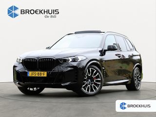 BMW X5 xDrive50e M Sport | UNIEK! | ELEKTR. TREKHAAK | PANODAK | STOEL + STUURVERWARMING | M-SPORT | ADAPTIVE CRUISE | DODE HOEK | 21" LMV