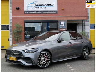 Mercedes-Benz C-klasse 300 e AMG pano. 360 camera. hud. memory