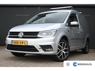 Volkswagen Caddy 2.0 TDI L1H1 BMT C-Edition | Betimmering | Navigatie | Leder | Parkeersensoren | Airco | Dakrails | Cruise Control | !