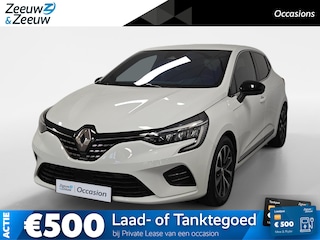 Renault Clio 1.6 E-Tech Hybrid 145 Techno AUTOMAAT NAVI AIRCO APPLE CARPLAY ANDROID AUTO CRUISE CONTROLE LM VELGEN PARKEERSENSOREN ZEER MOOIE AUTO